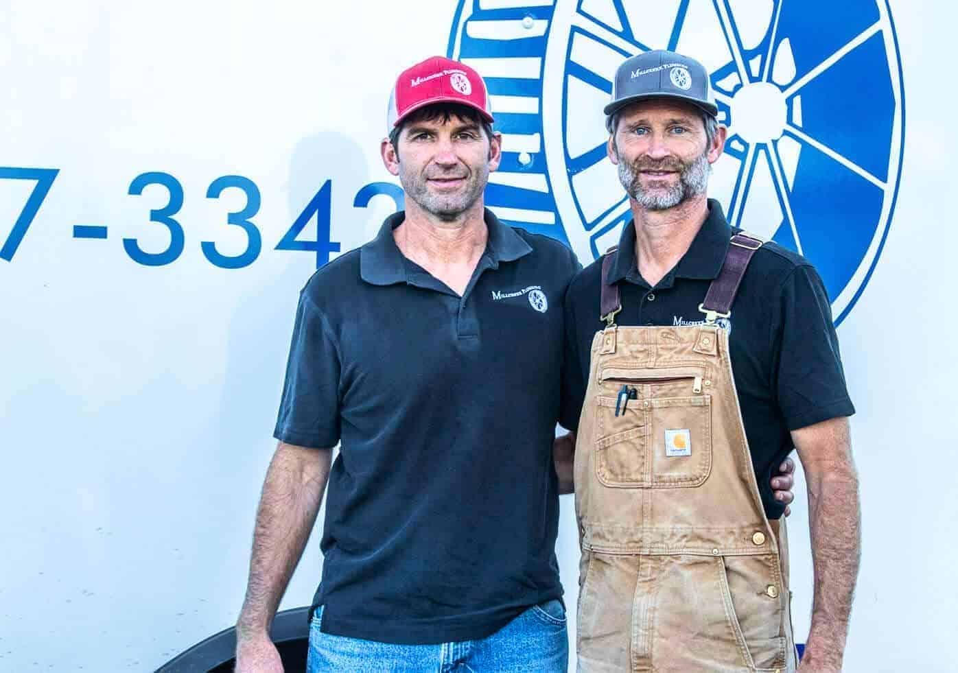 Jordan and Dan Owners of Millcreek Plumbing