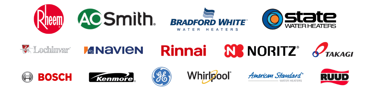 Water Heater Brands We Repair in Salt Lake City Utah