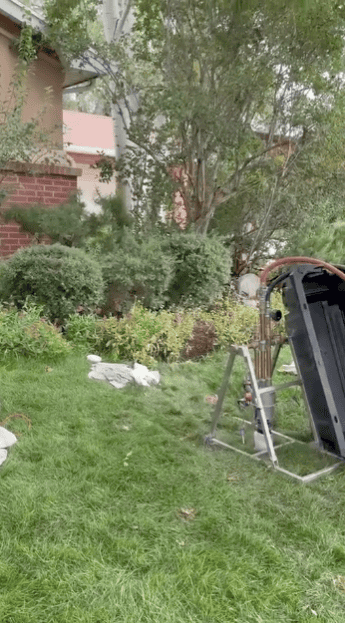 Fixed Sewer Line without breaking concrete or tearing up landscaping