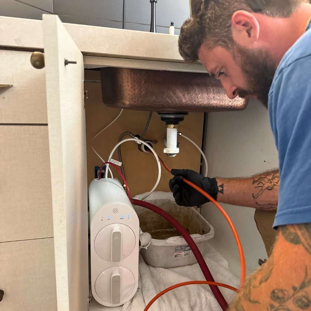 Kitchen sink plumbing repairs