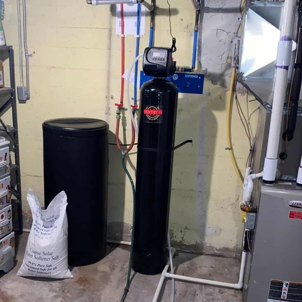 Water softener and salt